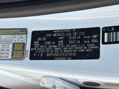 New 2026 Kia K4 GT-Line w/ GT-Line Premium Package FWD image 25
