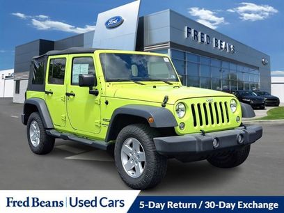 Used 2017 Jeep Wrangler Unlimited Sport w/ Quick Order Package 24S