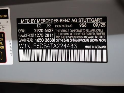 Certified 2026 Mercedes-Benz E 53 AMG e 4MATIC Sedan image 23