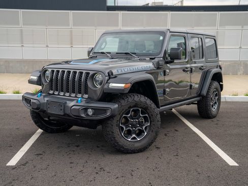 Used 2023 Jeep Wrangler Unlimited Rubicon 4xe w/ Cold Weather Group image 1