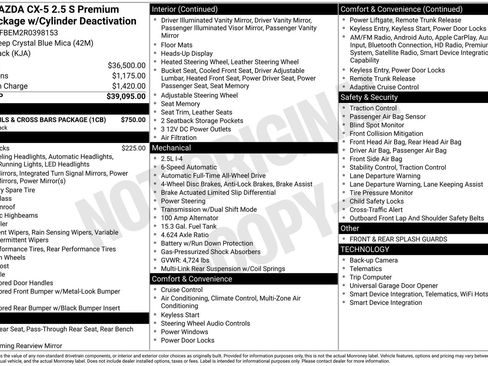 Used 2024 MAZDA CX-5 AWD 2.5 S image 1