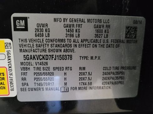 Used 2015 Buick Enclave Premium w/ Experience Buick Package AWD/4WD image 33