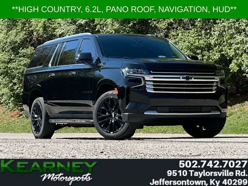 Used 2021 Chevrolet Suburban High Country AWD/4WD image 1