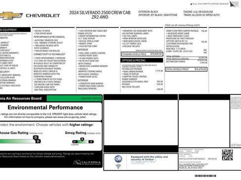 Used 2024 Chevrolet Silverado 2500 ZR2 w/ Technology Package AWD/4WD image 9