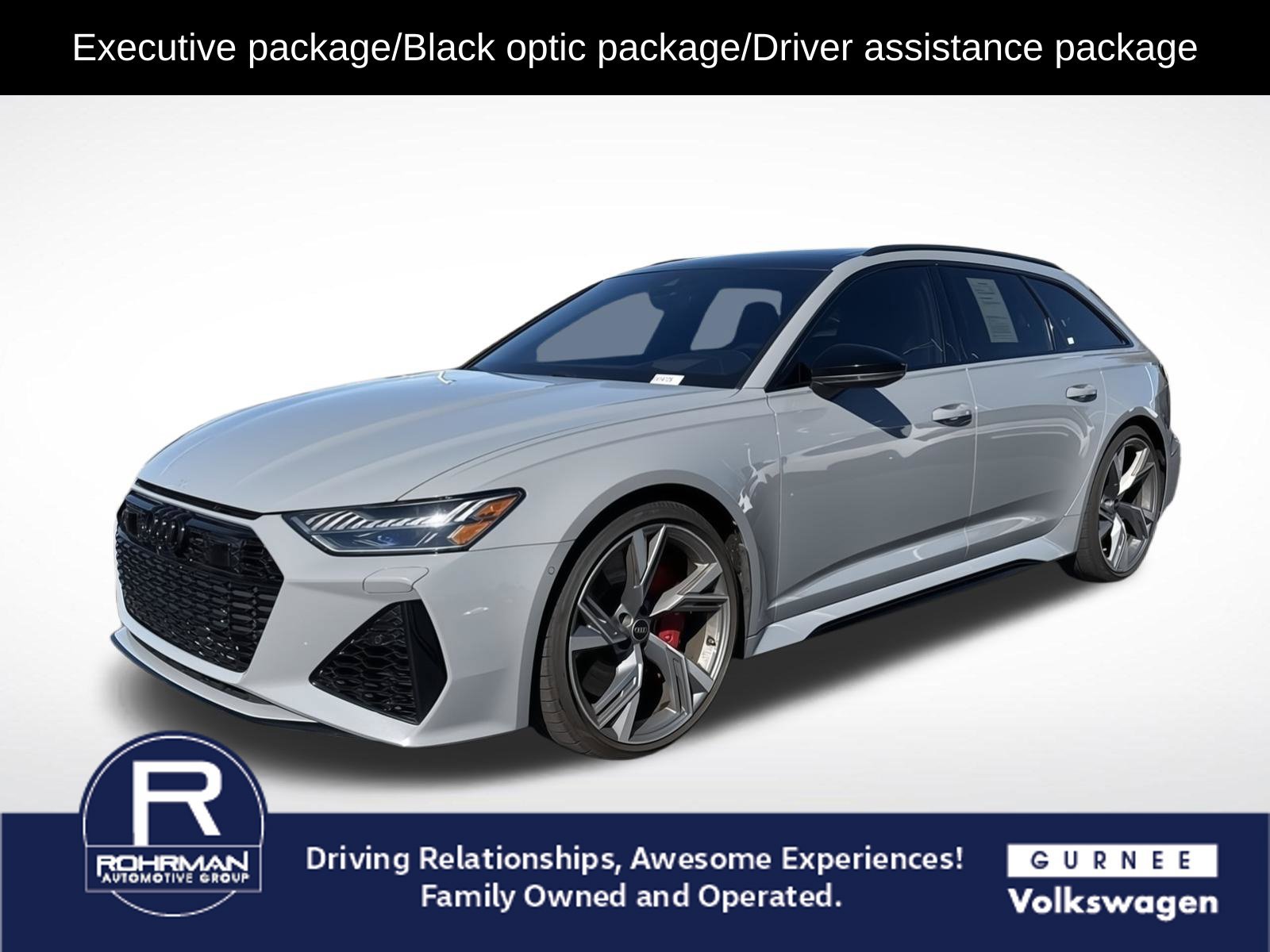 Used 2021 Audi RS 6 w/ Executive Package AWD/4WD image 1