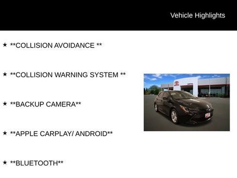 Used 2019 Toyota Corolla SE image 2