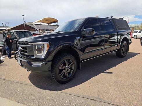 Used 2021 Ford F150 Lariat w/ Equipment Group 502A High AWD/4WD image 4