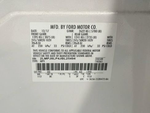 Used 2018 Lincoln MKX Reserve AWD/4WD image 28