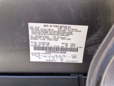 Used 2018 Ford Taurus Limited image 35