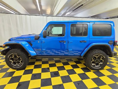 Used 2021 Jeep Wrangler Unlimited Rubicon 4xe w/ Steel Bumper Group image 6