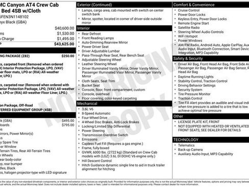 Used 2022 GMC Canyon AT4 w/ Trailering Package image 3