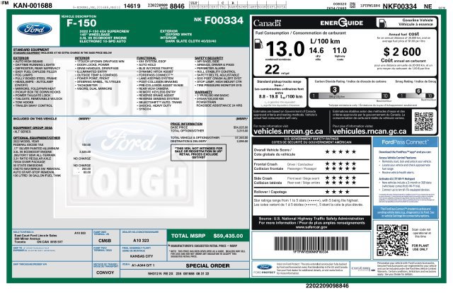 Used 2022 Ford F150 XLT AWD/4WD image 2