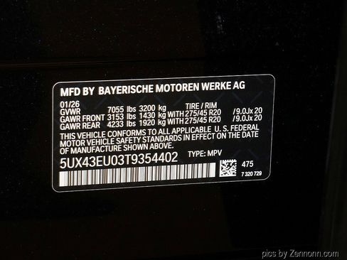 New 2026 BMW X5 xDrive50e w/ M Sport Package image 29