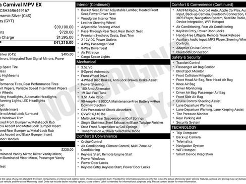 Used 2024 Kia Carnival EX image 4