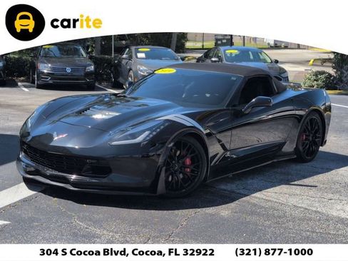 Used 2019 Chevrolet Corvette Stingray Convertible w/ 3LT Preferred Equipment Group RWD image 1