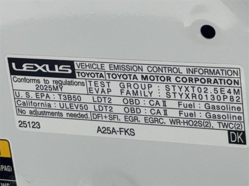 Used 2025 Lexus NX 250 FWD w/ Premium Package image 61