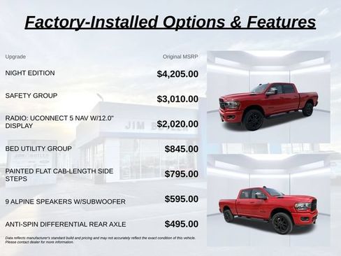 Used 2024 RAM 2500 Big Horn w/ Night Edition AWD/4WD image 3
