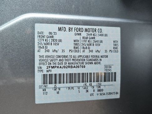 Used 2024 Ford Edge SEL w/ Convenience Package image 20