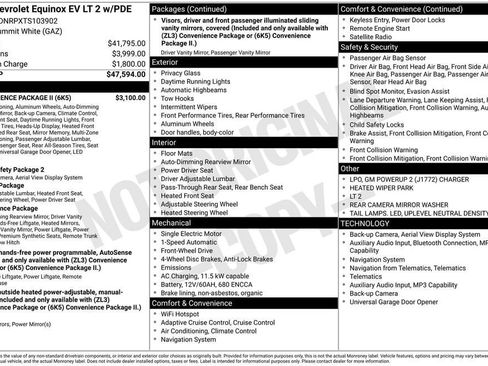 New 2026 Chevrolet Equinox EV LT w/ Convenience Package II FWD image 11