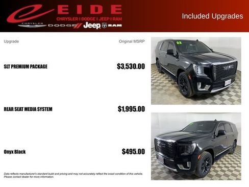 Used 2022 GMC Yukon SLT w/ SLT Premium Package AWD/4WD image 12