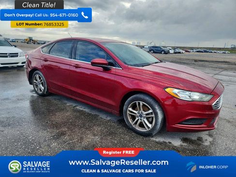 Used 2018 Ford Fusion SE w/ Fusion SE Technology Package FWD image 5