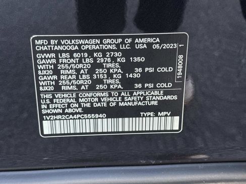 Used 2023 Volkswagen Atlas SE AWD/4WD image 30