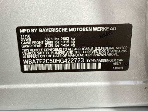 Used 2017 BMW 750i xDrive AWD/4WD image 40