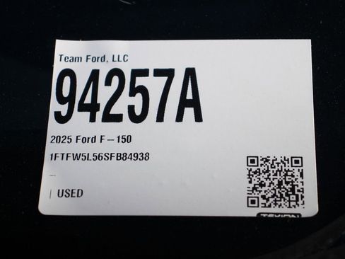 Certified 2025 Ford F150 Lariat w/ Equipment Group 501A Mid image 30