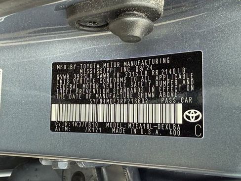 Used 2024 Toyota Corolla LE image 34