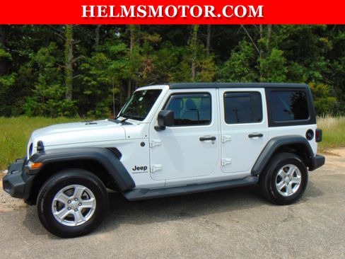 Used 2023 Jeep Wrangler Unlimited Sport w/ Cold Weather Group AWD/4WD image 1
