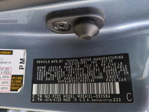 Used 2020 Toyota Corolla SE FWD image 15