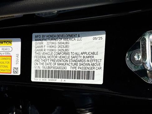 Certified 2025 Acura TLX SH-AWD w/ A-SPEC Pkg image 35
