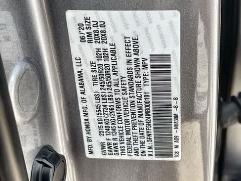 Certified 2021 Honda Pilot Special Edition image 22
