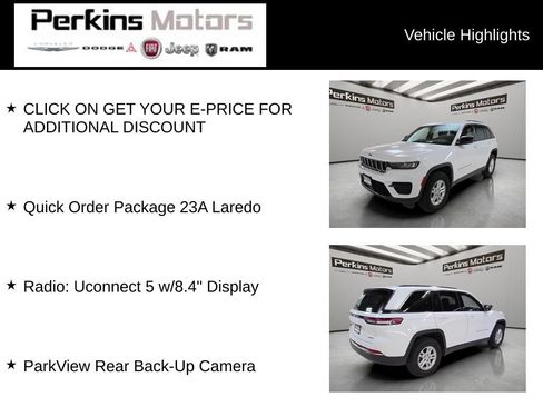 Used 2023 Jeep Grand Cherokee Laredo AWD/4WD image 7