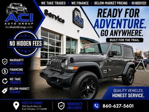 Used 2020 Jeep Wrangler Sport AWD/4WD image 1