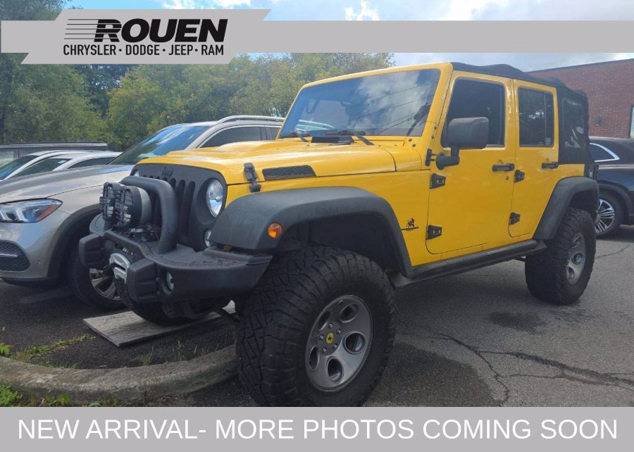 Used 2015 Jeep Wrangler Unlimited Sport w/ Quick Order Package 24S AWD/4WD 360° Tour