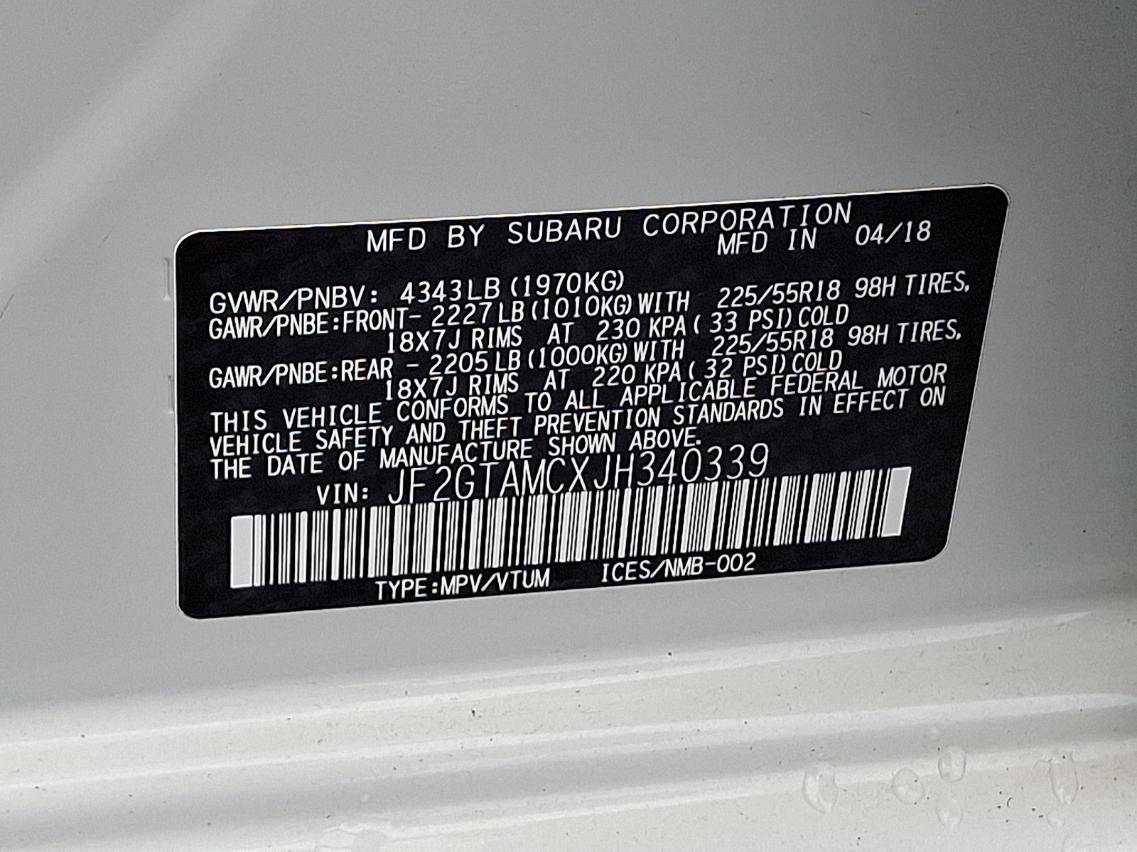Used 2018 Subaru Crosstrek 2.0i Limited AWD/4WD image 27