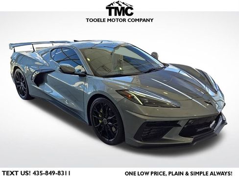 Used 2023 Chevrolet Corvette Stingray Premium Cpe w/ Stealth Interior Trim Package RWD image 1