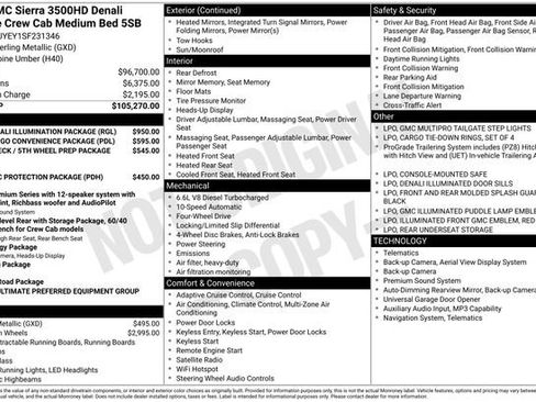 Used 2025 GMC Sierra 3500 Denali Ultimate AWD/4WD image 7