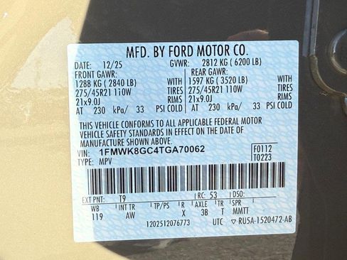 New 2026 Ford Explorer ST w/ Sun And Sound Package image 22