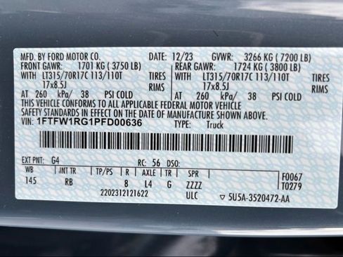 Certified 2023 Ford F150 Raptor w/ Raptor Carbon Fiber Package image 28