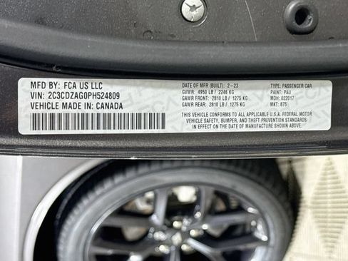 Used 2023 Dodge Challenger SXT w/ Blacktop Package RWD image 30