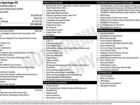 Certified 2025 Kia Sportage EX image 28