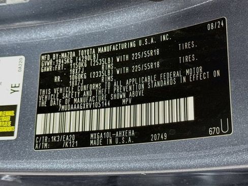 Certified 2024 Toyota Corolla Cross XLE w/ Convenience Package FWD image 33