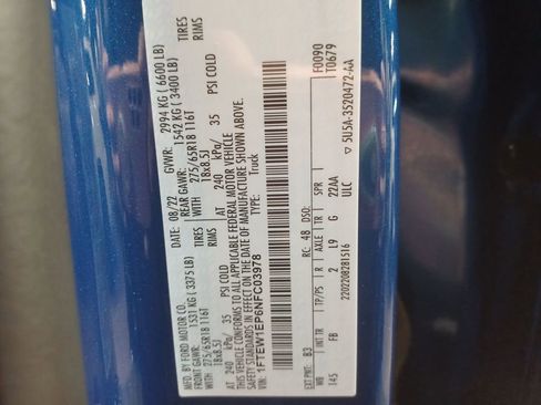 Used 2022 Ford F150 XLT w/ Equipment Group 302A High image 25