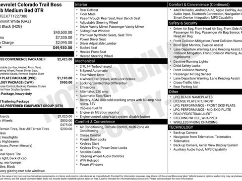 New 2026 Chevrolet Colorado Trail Boss AWD/4WD image 5