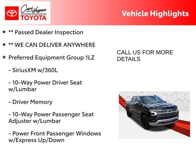Used 2023 Chevrolet Silverado 1500 LTZ w/ LTZ Premium Package AWD/4WD image 5