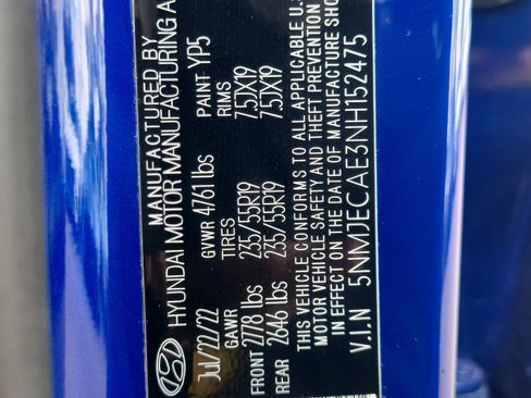 Certified 2022 Hyundai Tucson Limited w/ Cargo Package image 37