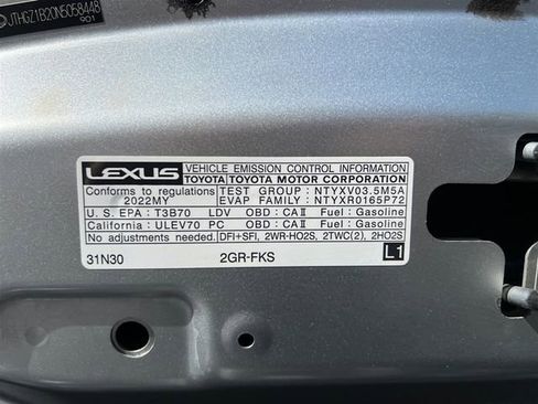 Used 2022 Lexus IS 350 F Sport w/ Accessory Package image 10