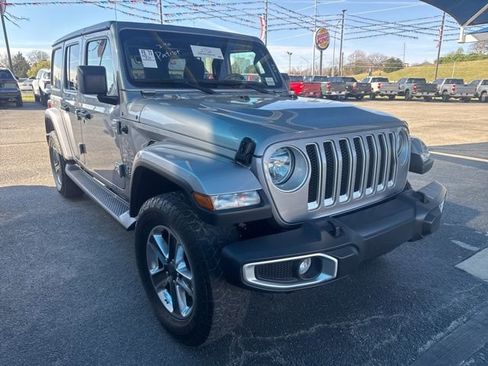 Used 2020 Jeep Wrangler Unlimited Sahara image 1